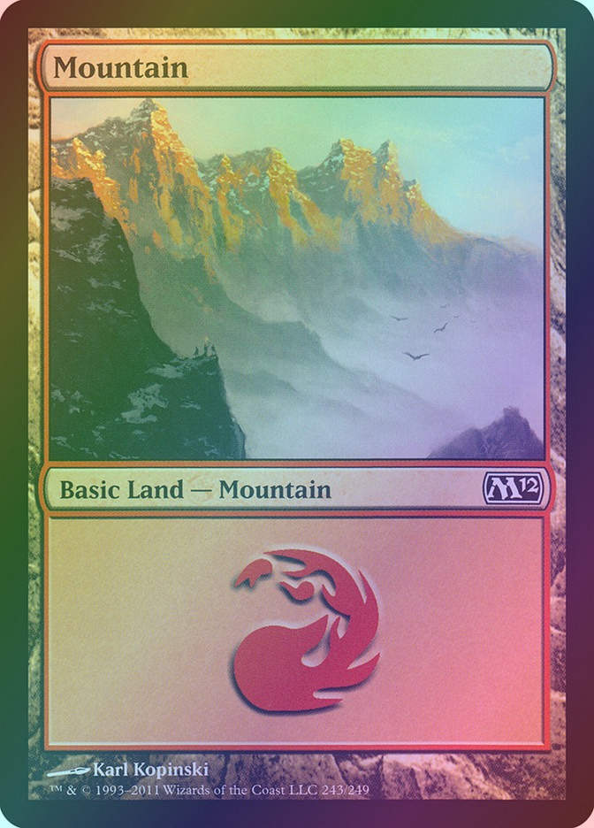 Mountain (M12) (243) / Foil