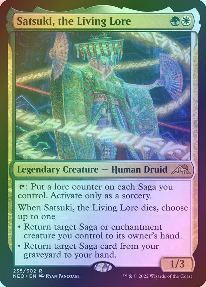Satsuki, the Living Lore (NEO) (235) / Foil