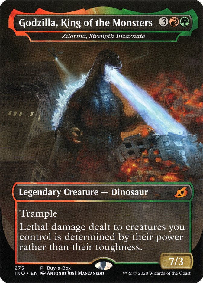 Zilortha, Strength Incarnate (IKO) (275) / Borderless / Foil