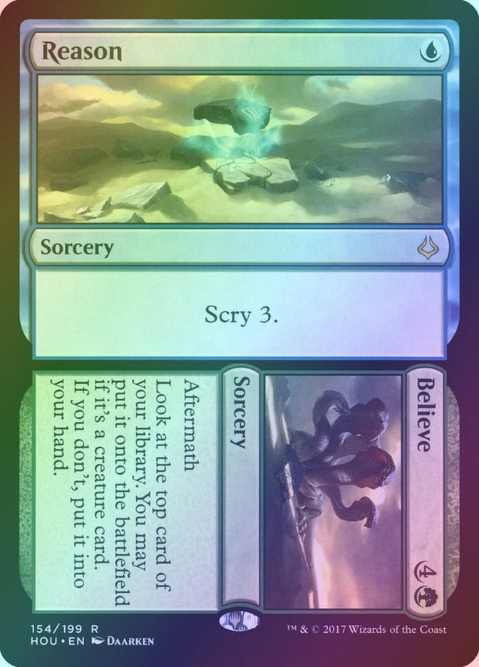 Reason // Believe (HOU) (154) / Foil