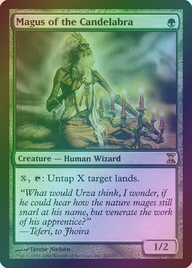 Magus of the Candelabra (TSP) (203) / Foil