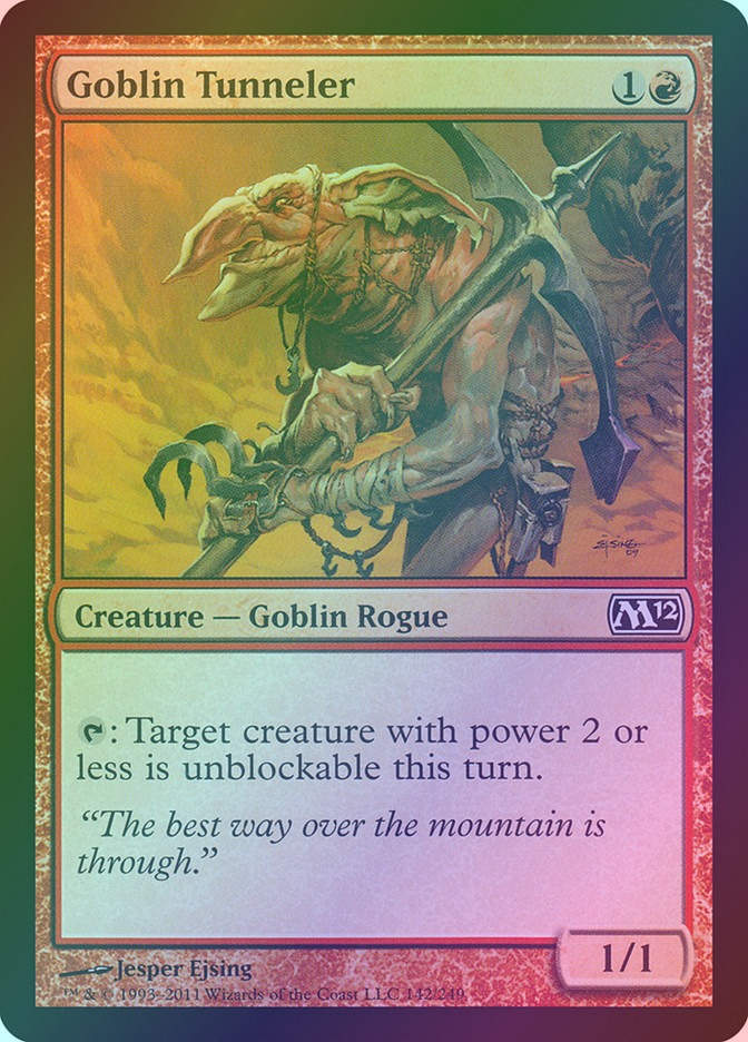 Goblin Tunneler (M12) (142) / Foil