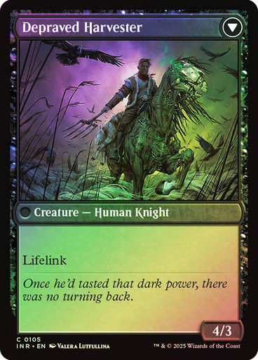 Desperate Farmer // Depraved Harvester (INR) (105) / Foil — cara 2 de 2