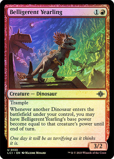 Belligerent Yearling (lci) / Foil