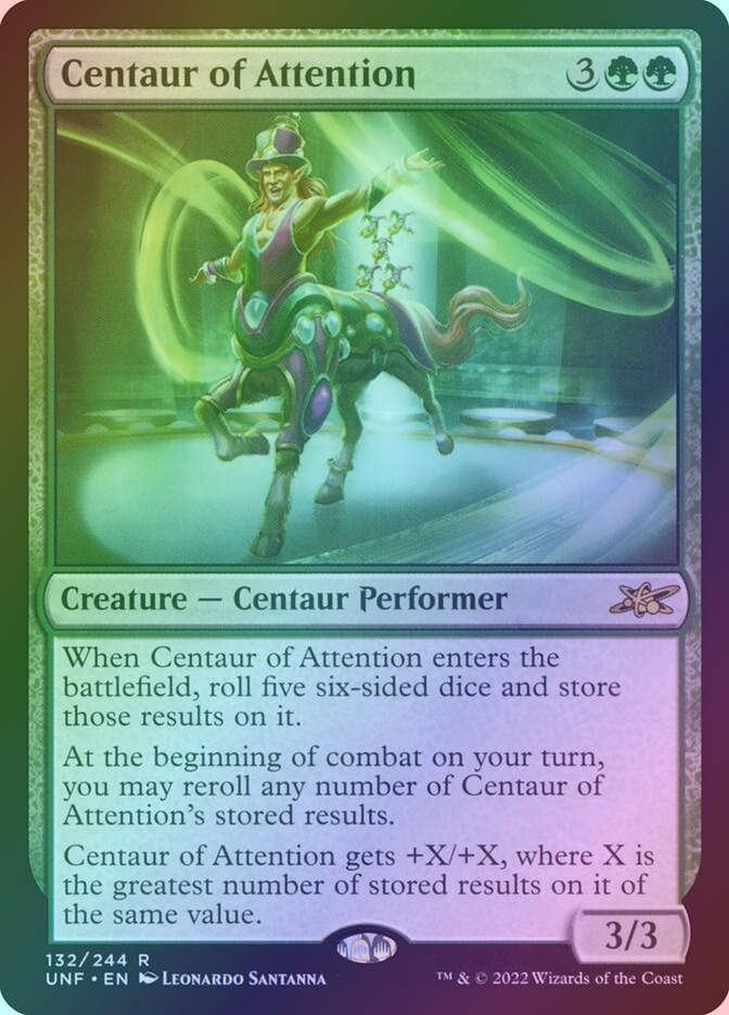 Centaur of Attention (UNF) (132) / Foil