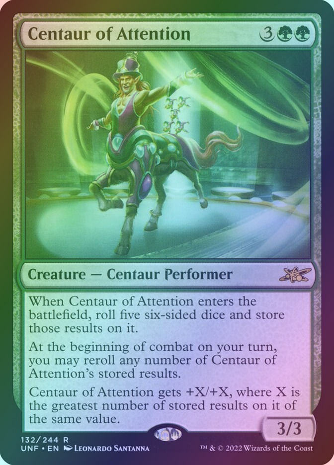 Centaur of Attention (UNF) (132) / Foil