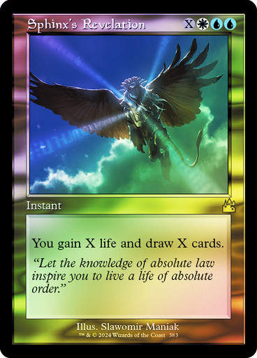Sphinx's Revelation (rvr) (383) / Retro / Foil
