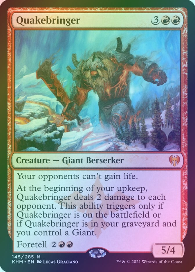 Quakebringer (PKHM) (145p) / Foil