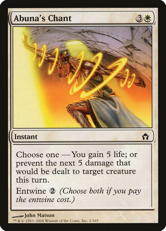 Abuna's Chant (5DN) (1) / Foil