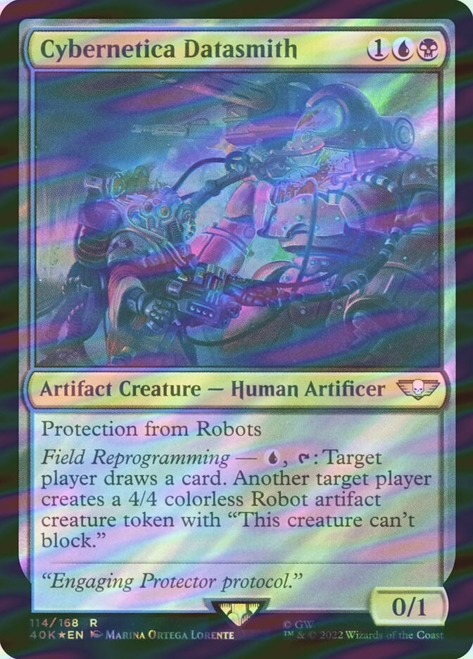 Cybernetica Datasmith (40K) (114★) / Surge Foil