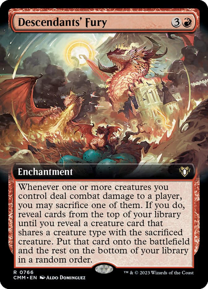 Descendants' Fury (CMM) (766) / Extended Art