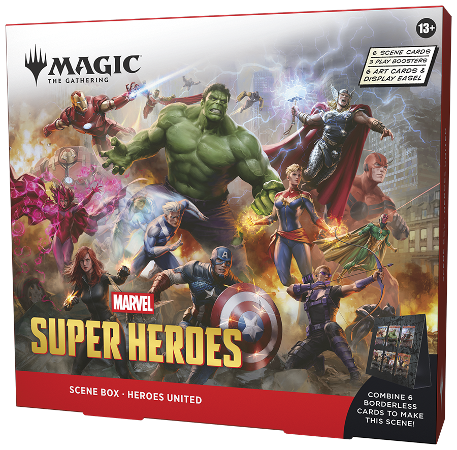 Marvel Super Heroes Scene Box - Heroes United — cara 1 de 2