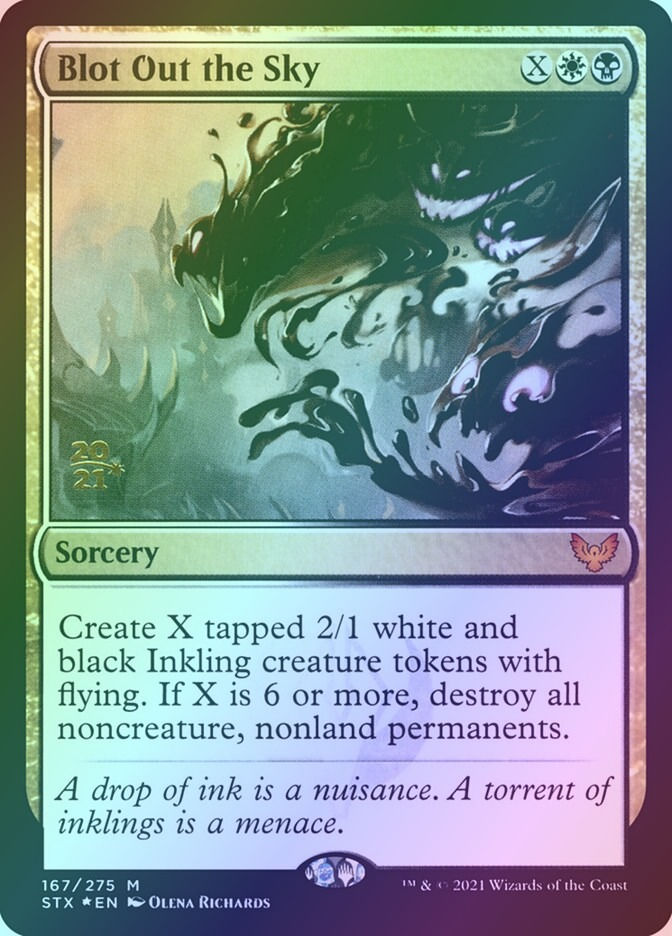 Blot Out the Sky (PSTX) (167s) / Foil