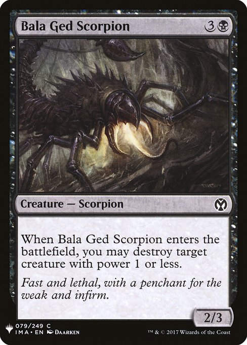 Bala Ged Scorpion (PLST) (IMA-79)