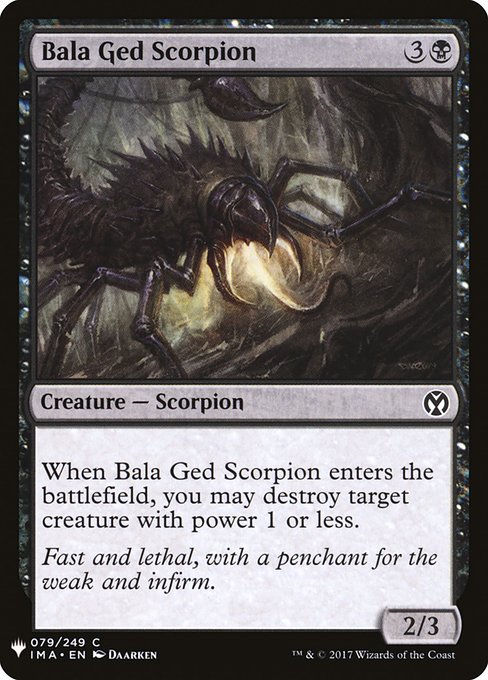 Bala Ged Scorpion (PLST) (IMA-79)