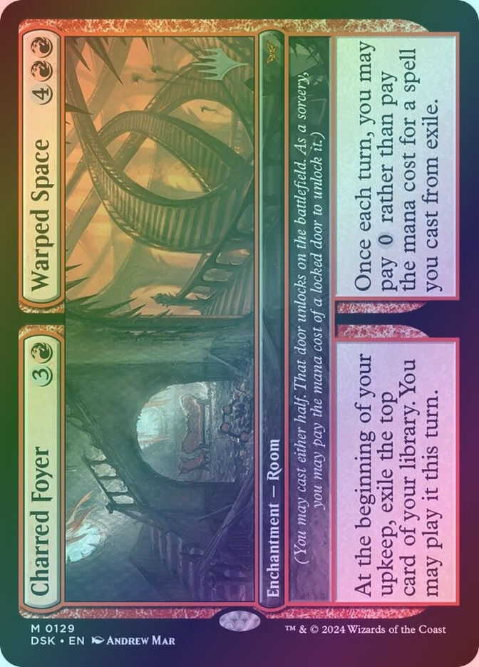 Charred Foyer // Warped Space (PDSK) (129p) / Foil
