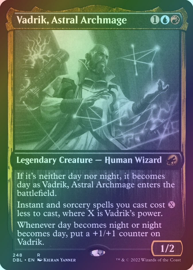 Vadrik, Astral Archmage (DBL) (248) / Foil
