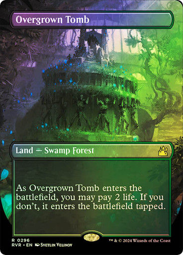 Overgrown Tomb (rvr) (296) / Borderless / Foil