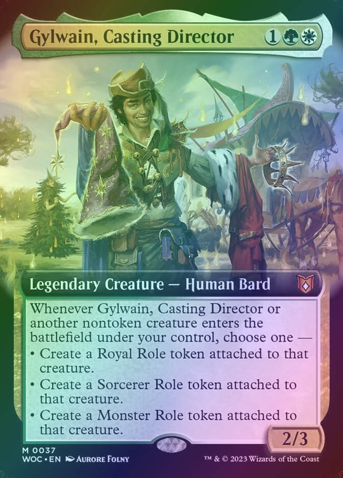 Gylwain, Casting Director (WOC) (37) / Extended Art / Foil