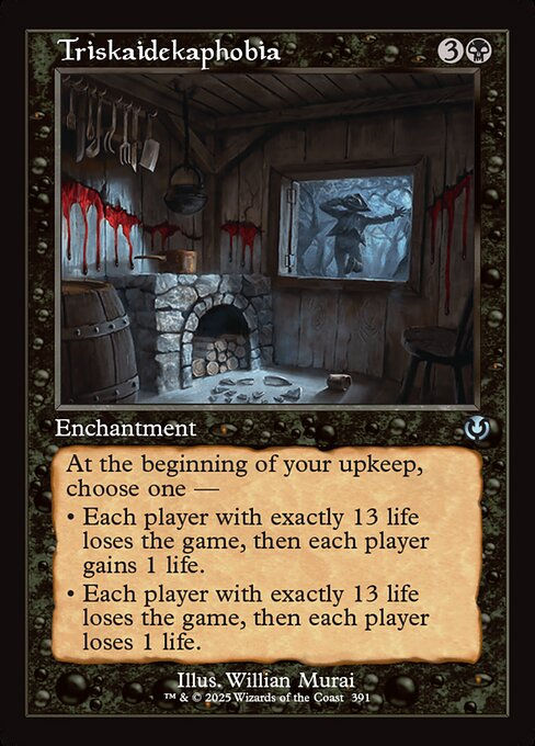 Triskaidekaphobia (INR) (391) / Retro Frame