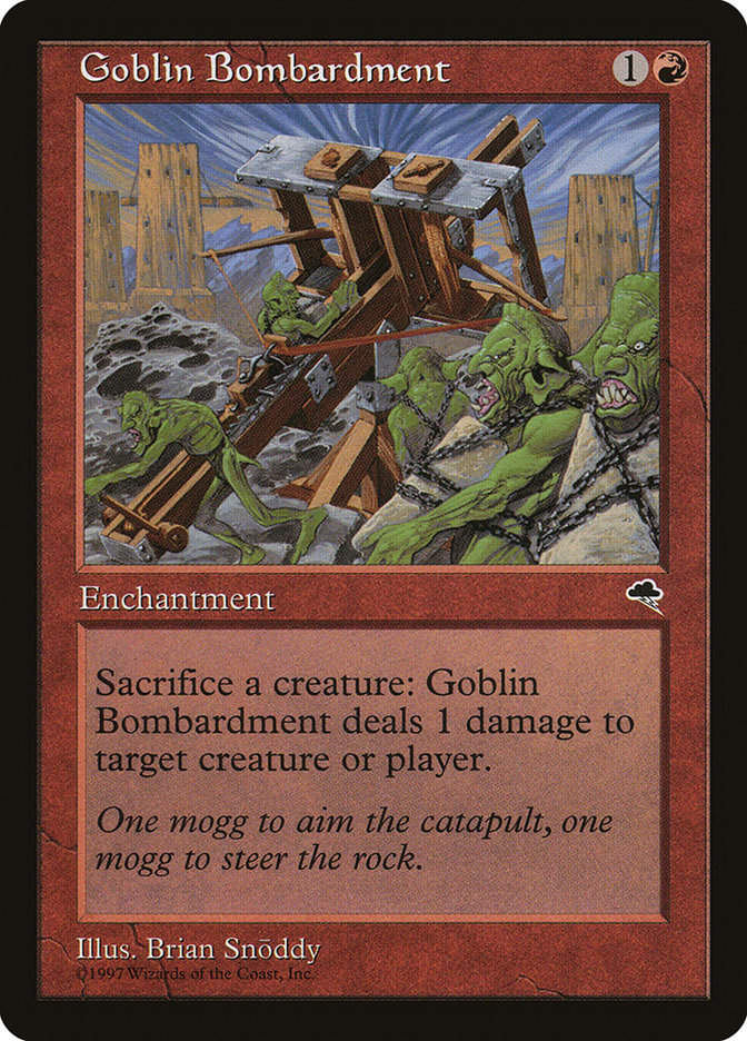 Goblin Bombardment (TMP) (179)