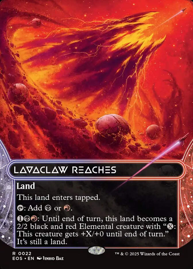 Lavaclaw Reaches (EOS) (22) / Borderless
