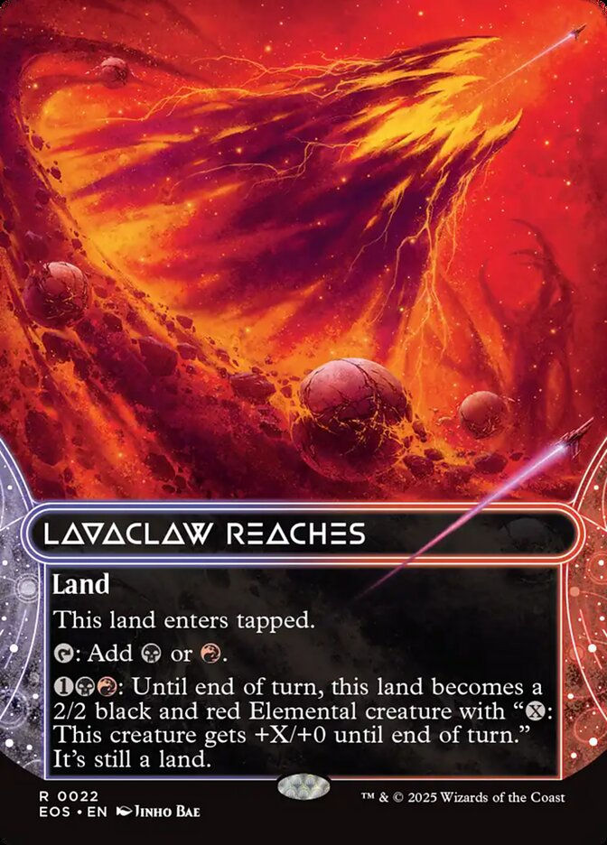 Lavaclaw Reaches (EOS) (22) / Borderless
