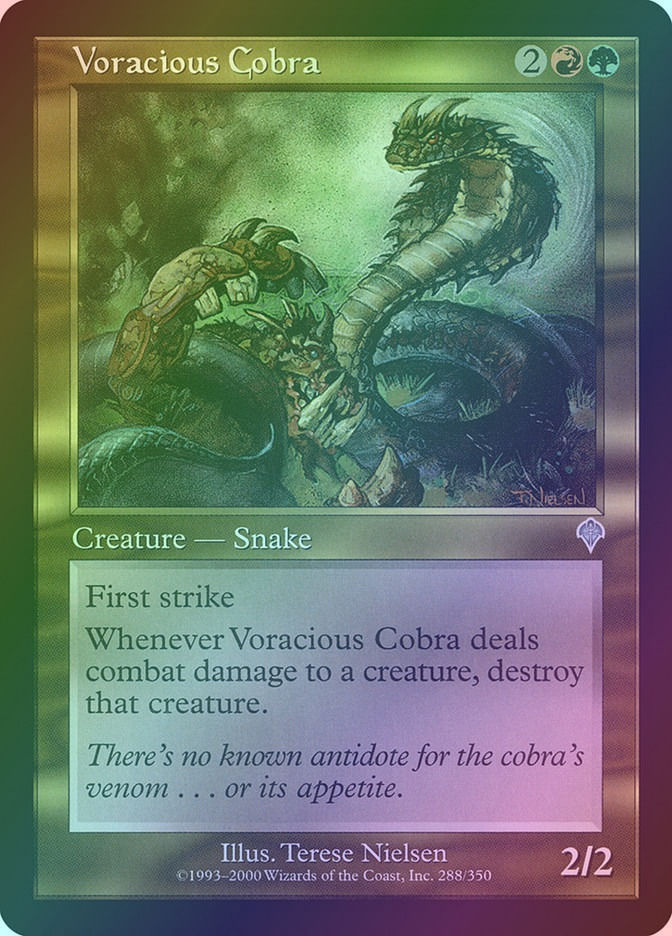 Voracious Cobra (INV) (288) / Foil