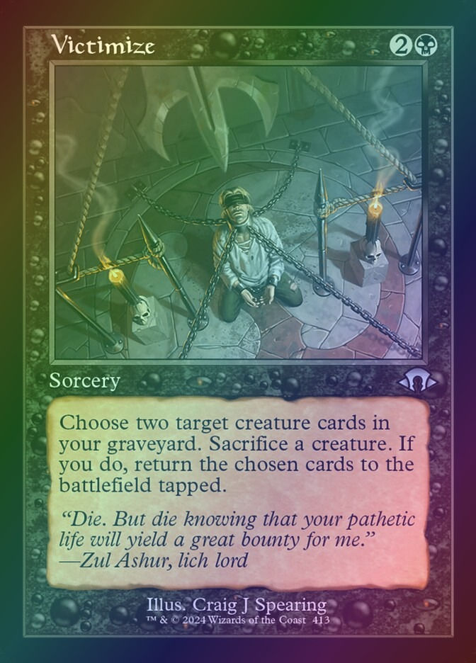Victimize (MH3) (413) / Foil