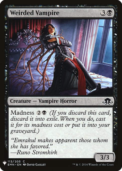 Weirded Vampire (PLST) (EMN-113)