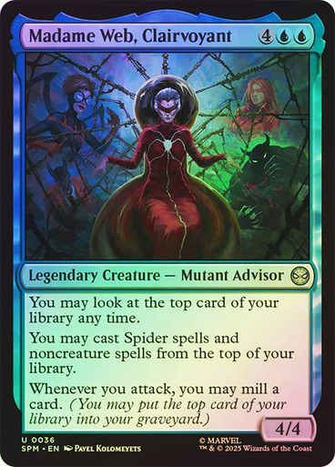 Madame Web, Clairvoyant (SPM) (36) / Foil
