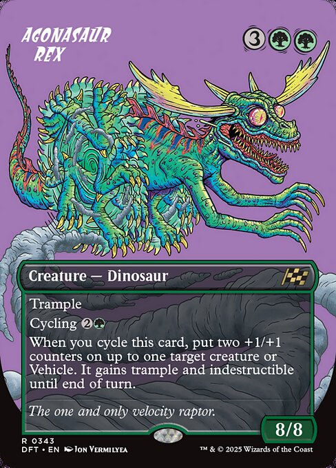 Agonasaur Rex (DFT) (343) / Borderless