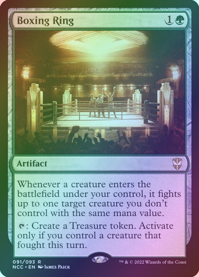 Boxing Ring (NCC) (91) / Foil
