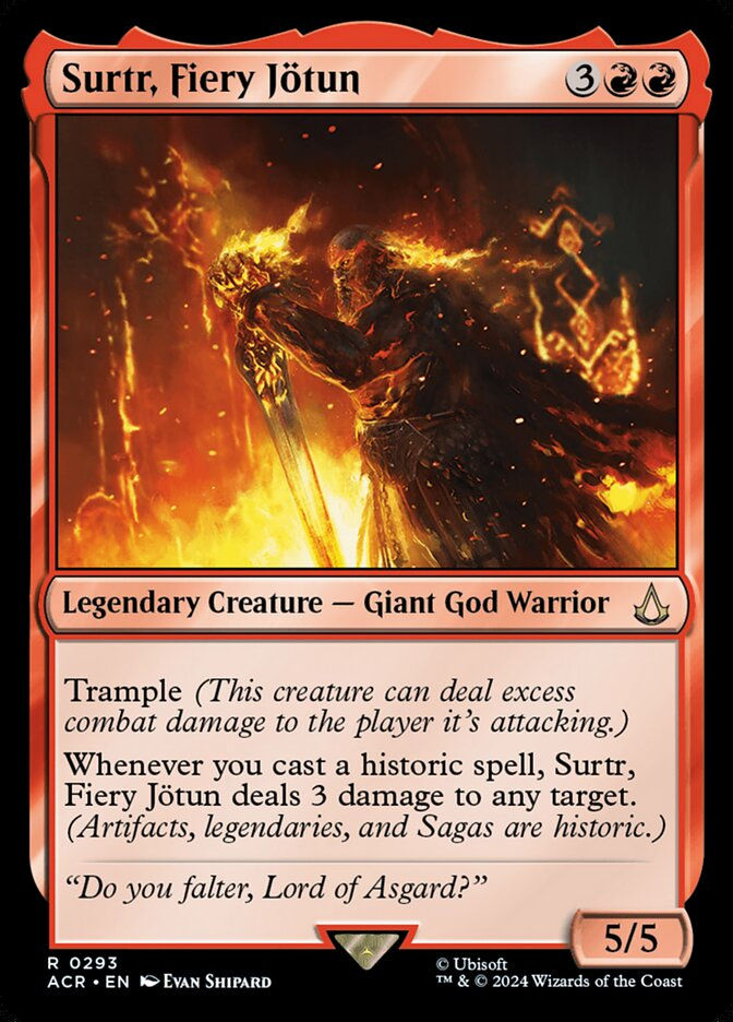 Surtr, Fiery Jötun (ACR) (293)