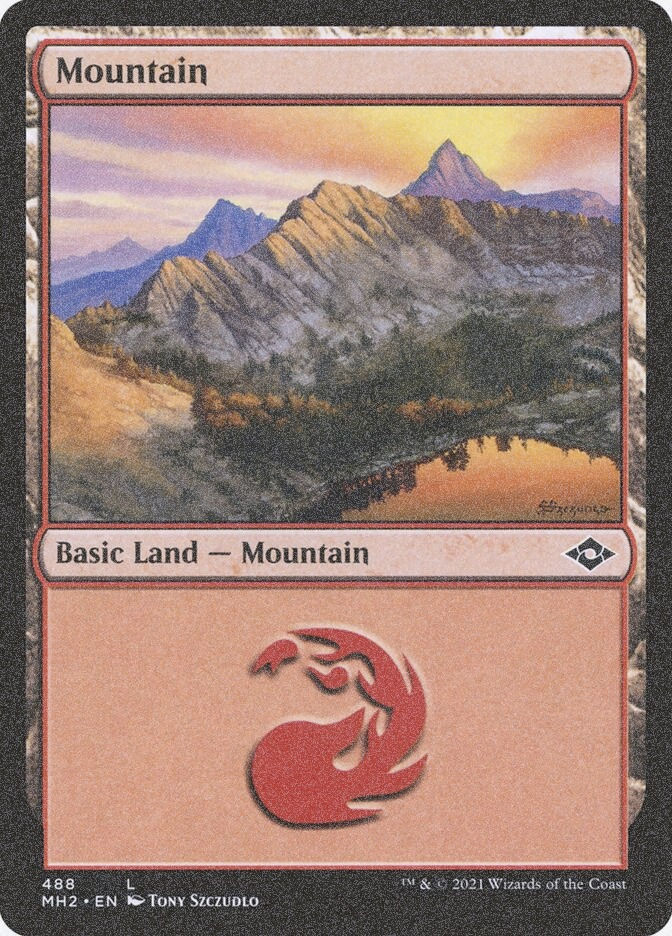 Mountain (MH2) (488) / Foil Etched