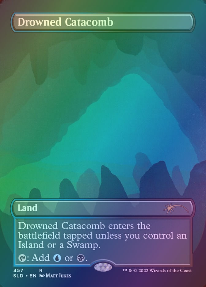 Drowned Catacomb (SLD) (457) / Borderless / Foil
