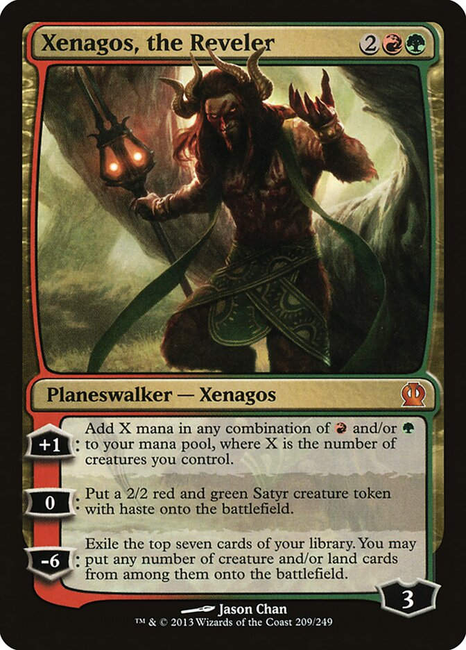 Xenagos, the Reveler (THS) (209)