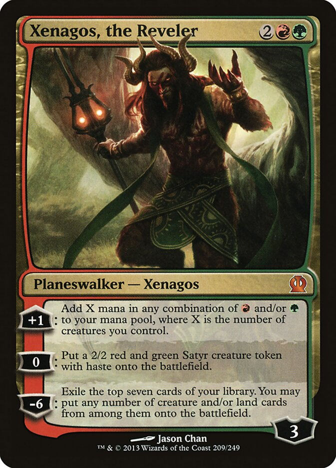Xenagos, the Reveler (THS) (209)