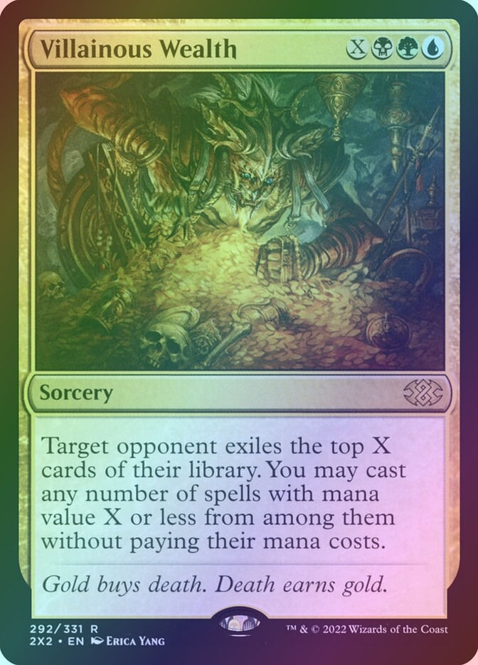 Villainous Wealth (2X2) (292) / Foil