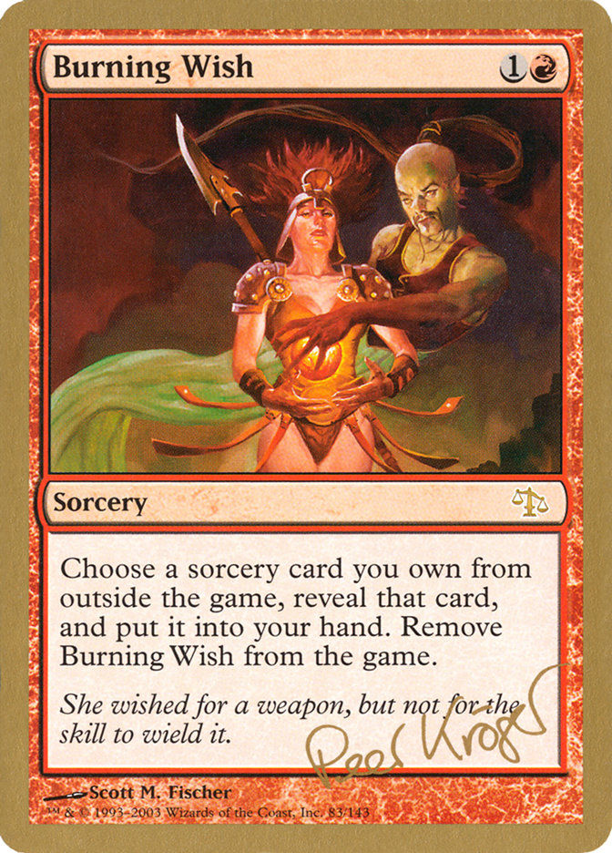 Burning Wish (WC03) (pk83)