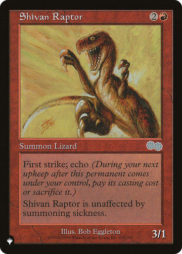 Shivan Raptor (PLST) (USG-215)
