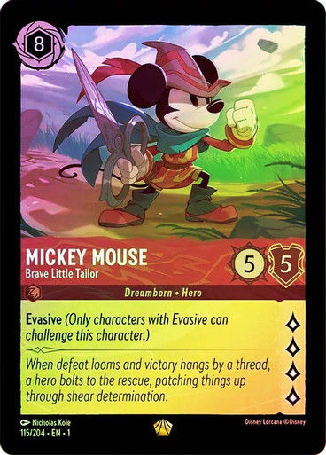 Mickey Mouse - Brave Little Tailor (LOR_TFC) / Foil