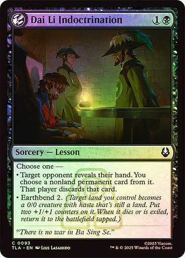Dai Li Indoctrination (TLA) (93) / Foil