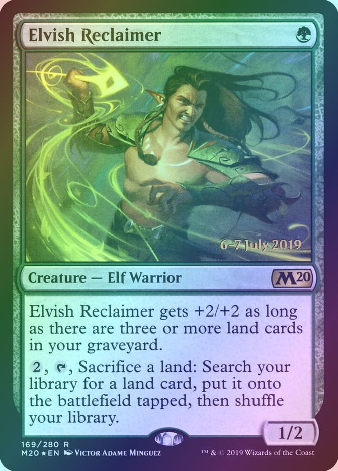 Elvish Reclaimer (PM20) (169s) / Foil