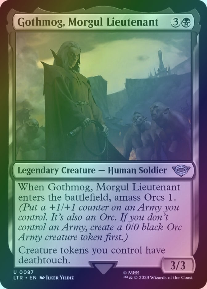 Gothmog, Morgul Lieutenant (LTR) (87) / Foil