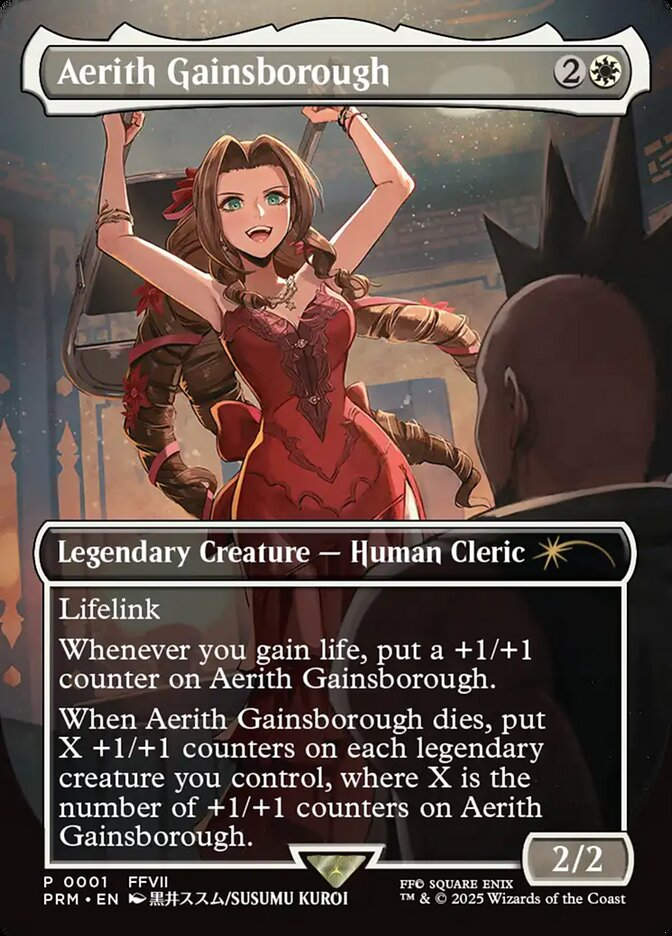 Aerith Gainsborough (PPRO) (2025-3) / Borderless / Foil
