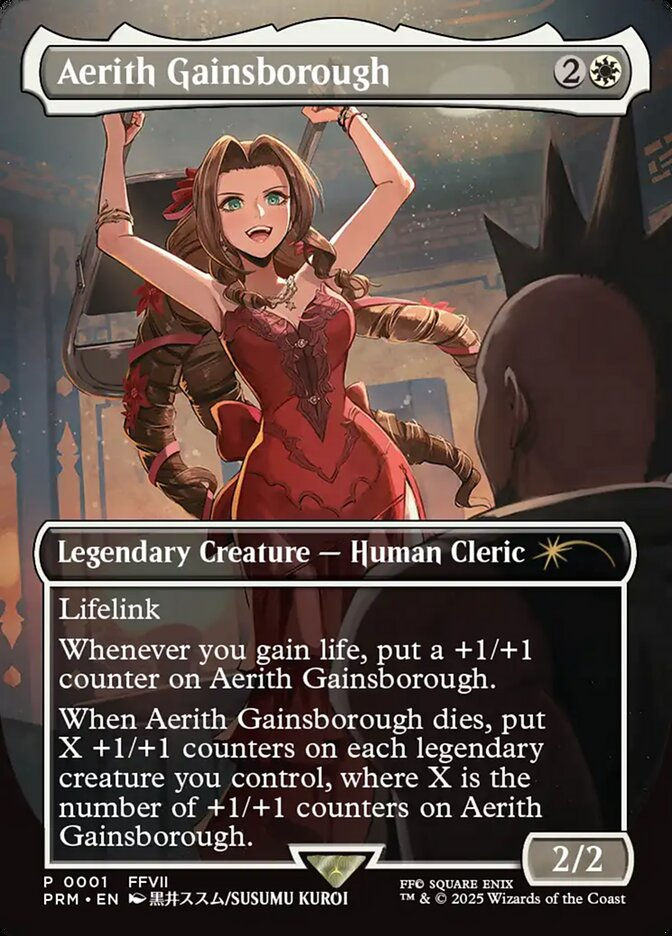 Aerith Gainsborough (PPRO) (2025-3) / Borderless / Foil