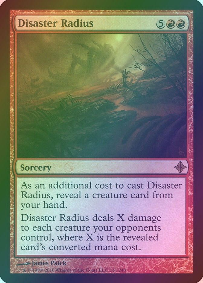 Disaster Radius (ROE) (141) / Foil