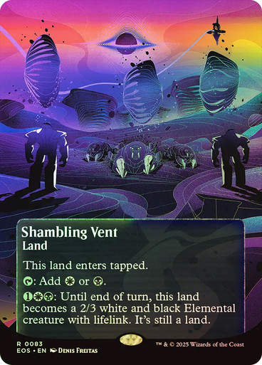 Shambling Vent (EOS) (83) / Borderless / Foil