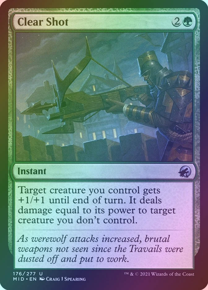 Clear Shot (MID) (176) / Foil